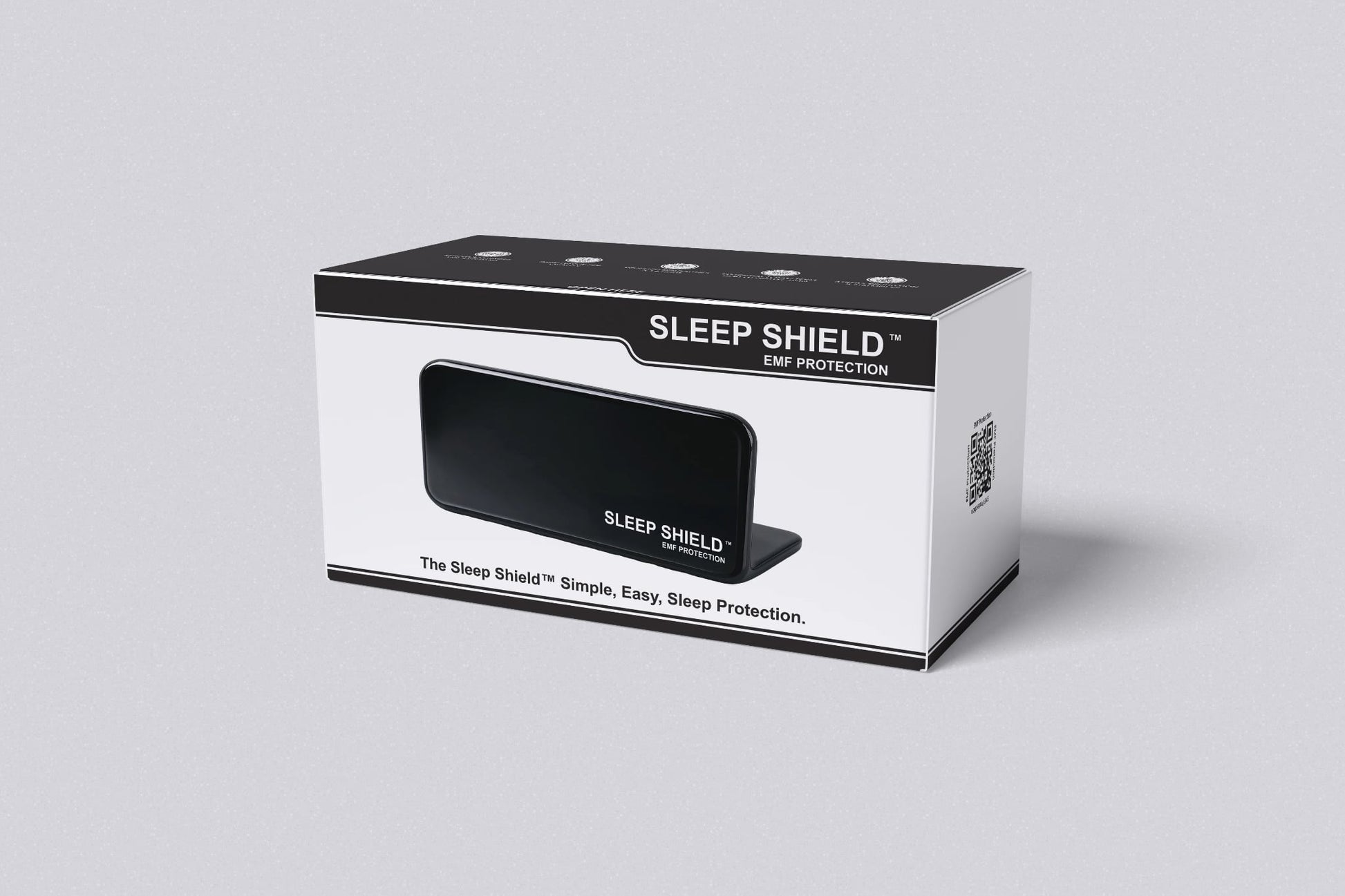 The Sleep Shield packaging and included accessories