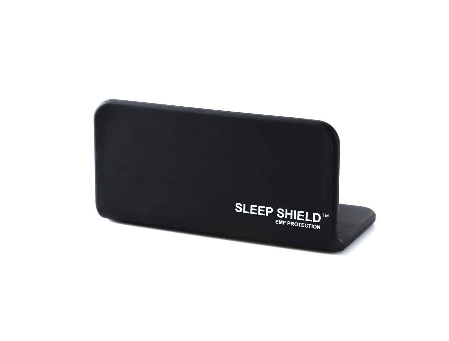 The Sleep Shield EMF protection cover for phones at nightstand